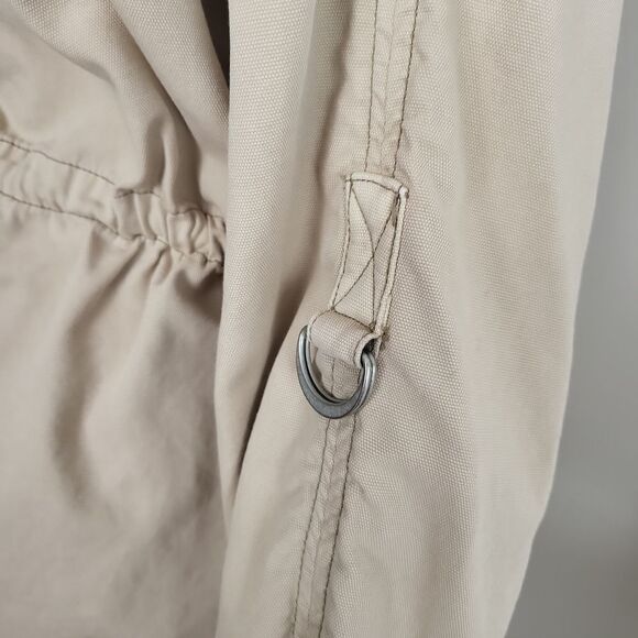 Kensie Tan Cotton Canvas Utility Jacket M - Picture 6 of 13